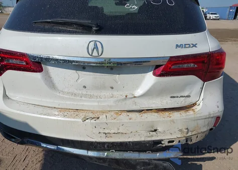 2018 Acura Mdx z USA, uszkodzony, nr VIN 15J8YD4H39JL00226
